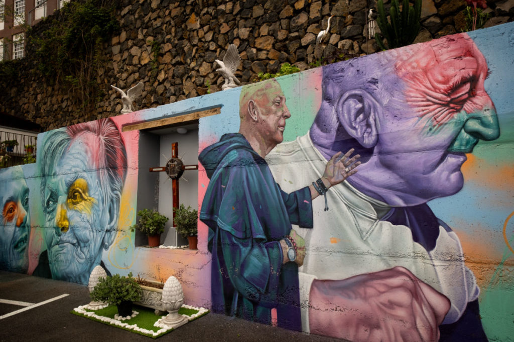 El mural que ha emocionado a La Matanza: el arte que abraza una pared de vida