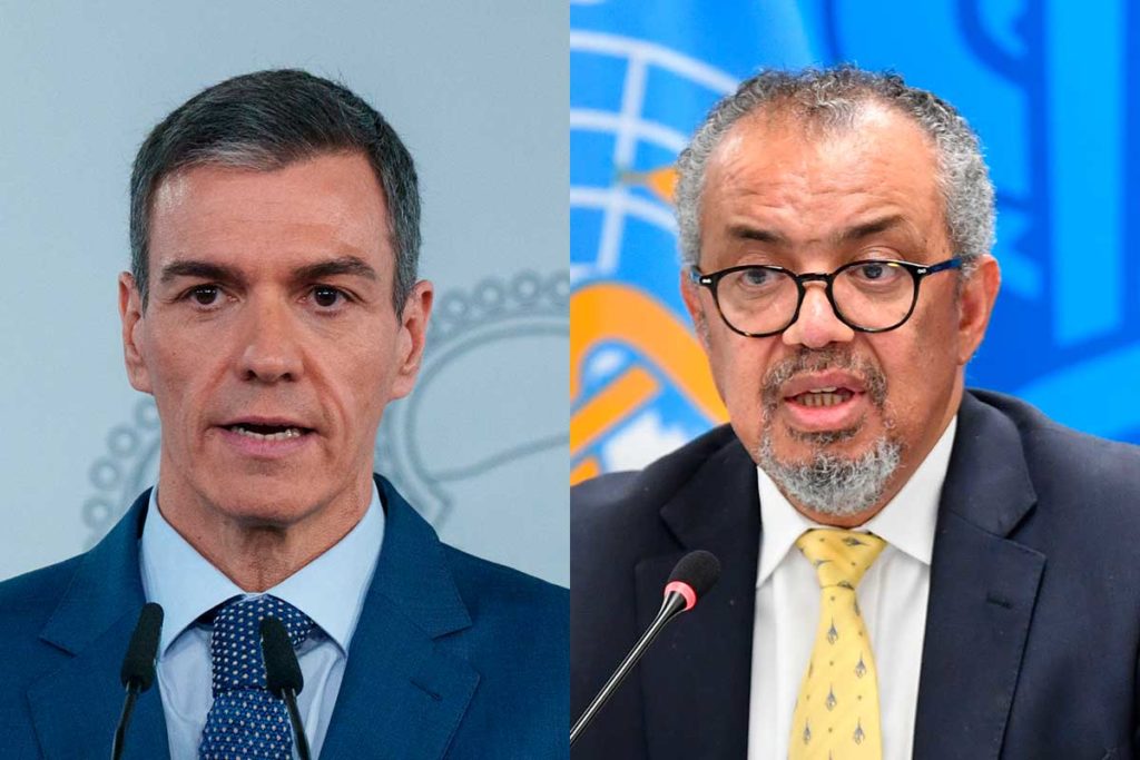 Sánchez se reúne hoy con el director general de la OMS antes de la llegada del MV Hondius a Tenerife