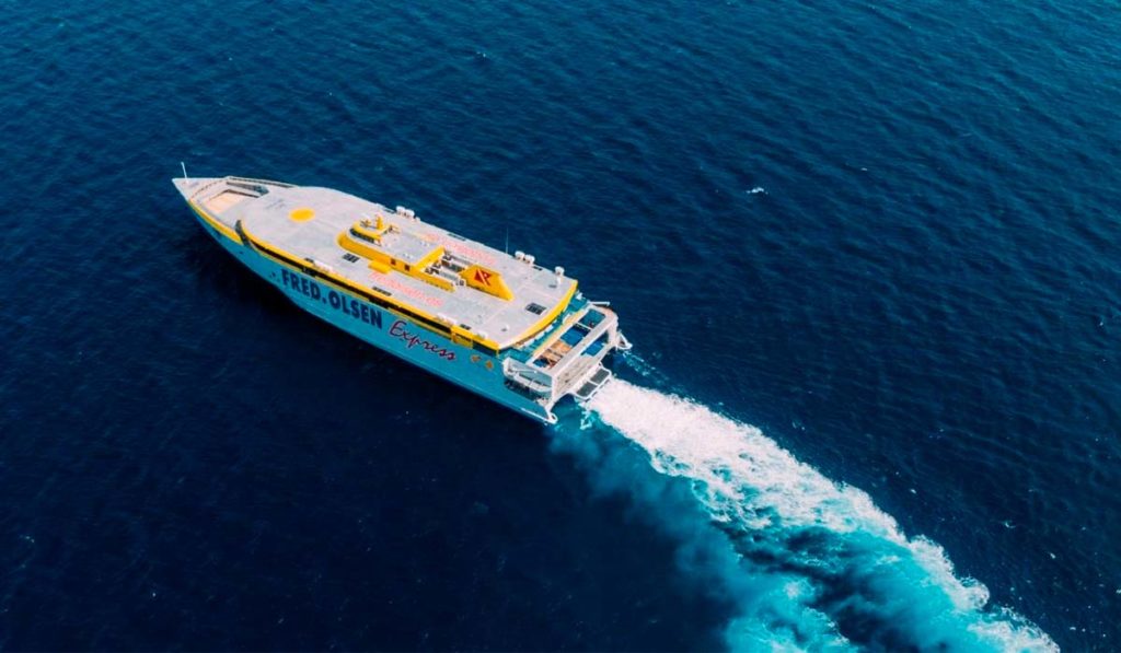 &iquest;Viajas entre Tenerife y Gran Canaria este viernes? Fred. Olsen cambia sus horarios por la visita del papa