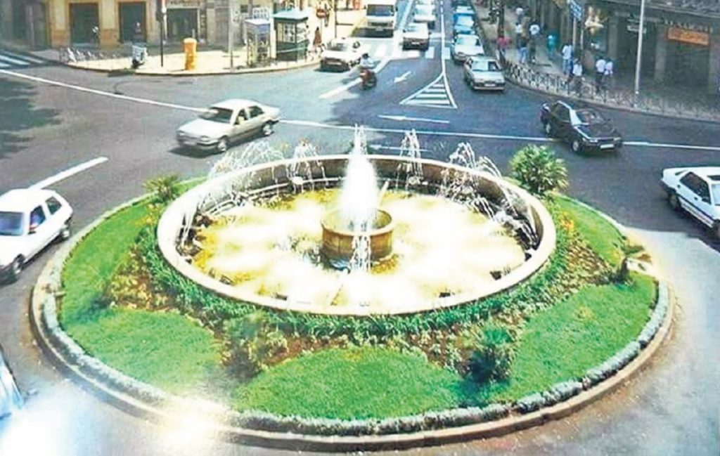 La antigua fuente de la plaza de la Paz podr&iacute;a volver a Santa Cruz de Tenerife