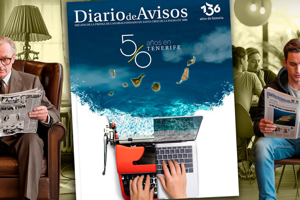 Suplemento Diario de Avisos 50 años en Tenerife