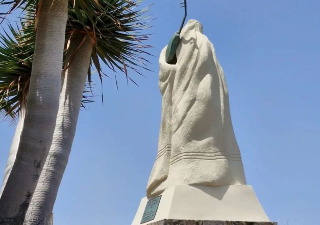 Monumento a Los Sabandeños, en Punta del Hidalgo. | DA