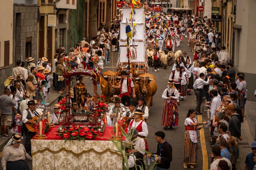 Imagen de archivo de la Romería de San Benito Abad
