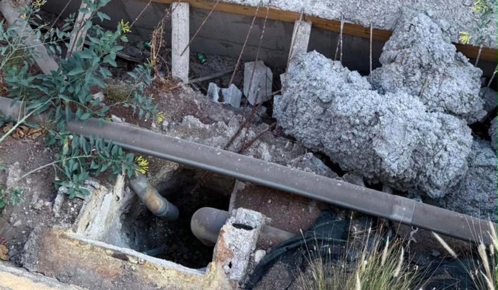 Vecinos de Tabaiba denuncian grietas provocadas por una obra