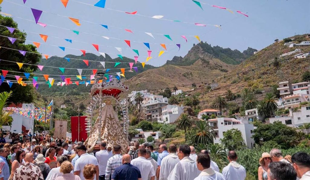 Taganana busca relevo para evitar que sus fiestas patronales desaparezcan