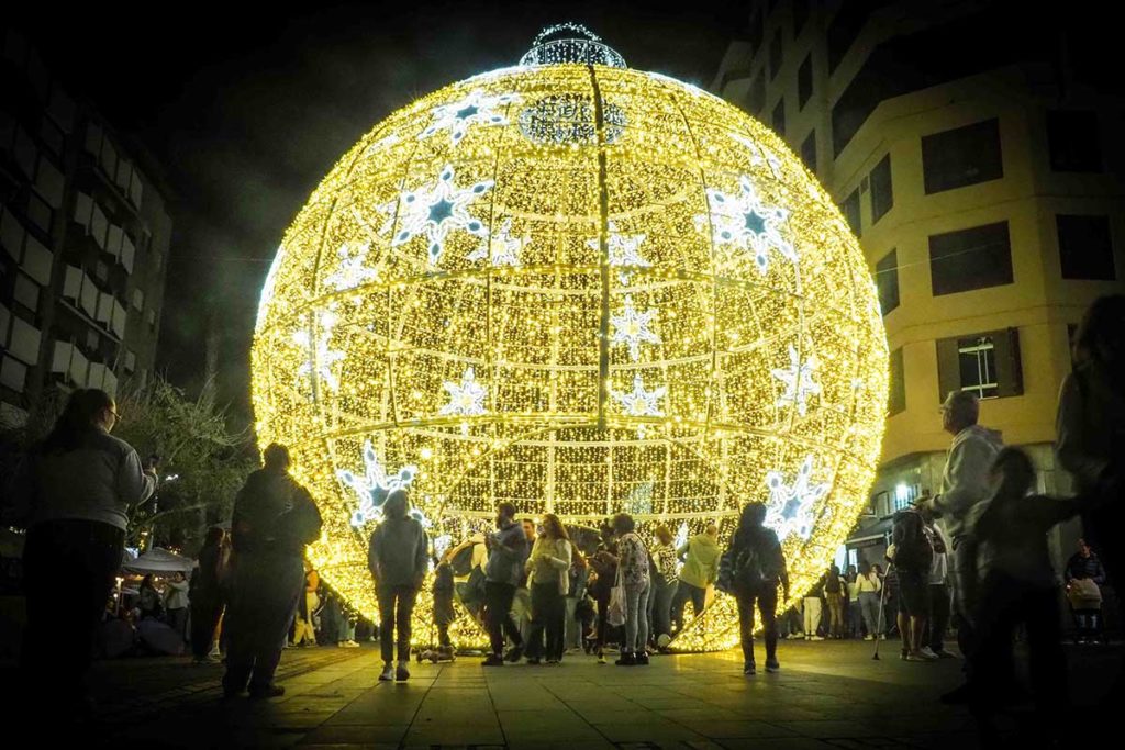 El alumbrado de Navidad llegará este año a más de 600 puntos de Santa Cruz