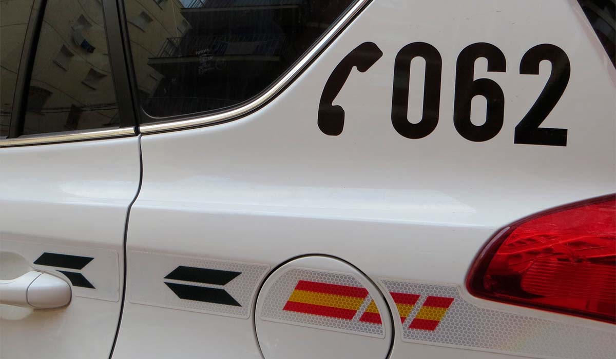Vehículo de la Guardia Civil. | DA