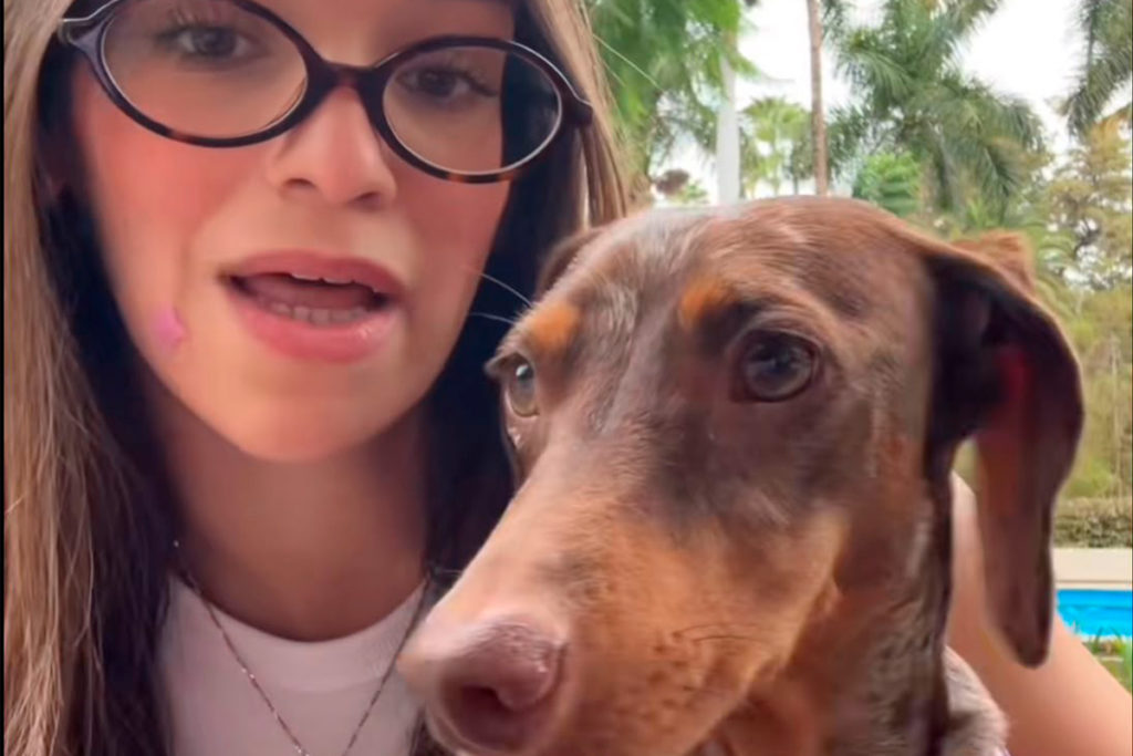 Lorena denuncia “discriminación” al viajar con su perro en guaguas de TITSA: “Me cerró la puerta en la cara”