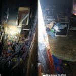 Desalojados varios vecinos por un incendio en La Laguna