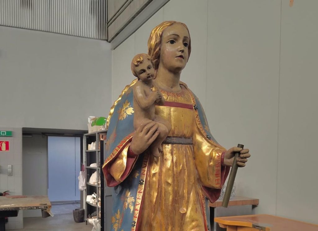 La ciencia reconstruye con 3D la imagen de la Candelaria perdida en 1826