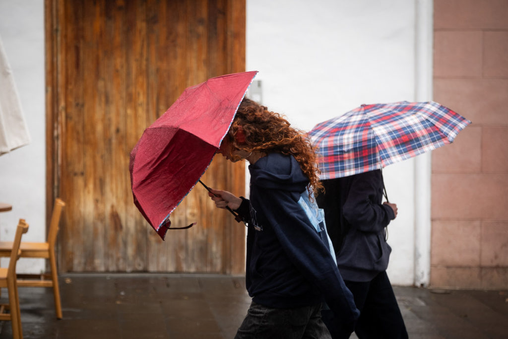 Aemet señala las zonas de Canarias donde más puede llover hoy