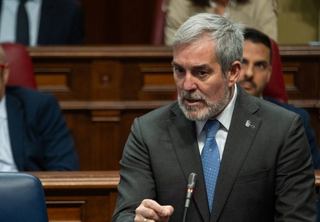 El presidente del Gobierno de Canarias, Fernando Clavijo. | Fran Pallero