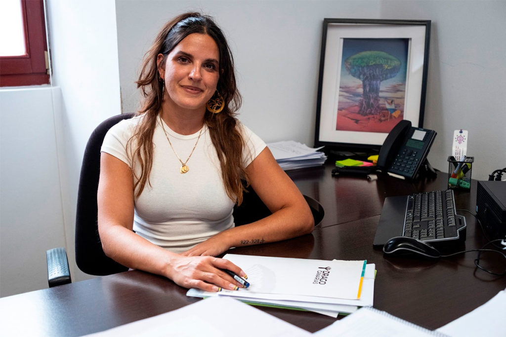 La Portavoz Nacional de Drago Canarias, Carmen Peña