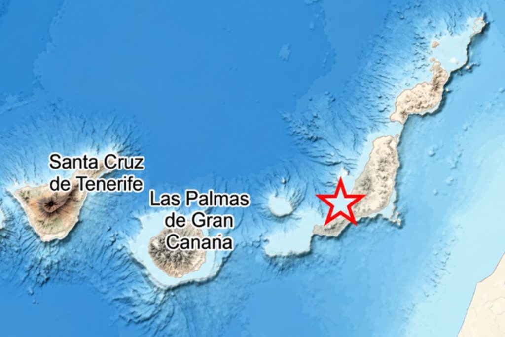 El IGN confirma un terremoto cerca de Fuerteventura sentido por la población