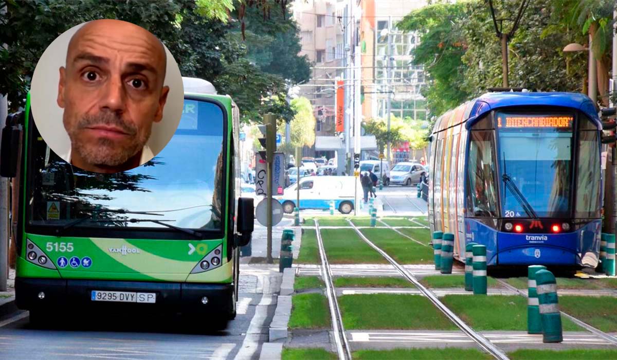 Alfonso Cabello, sobre el transporte público gratis en Canarias: “Corre riesgo”