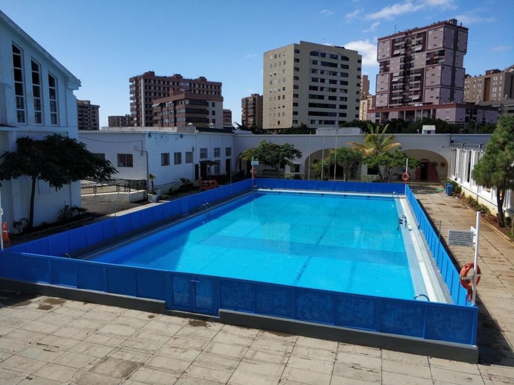 Demora para abrir al público la piscina del Colegio Miguel Pintor, en Santa Cruz de Tenerife