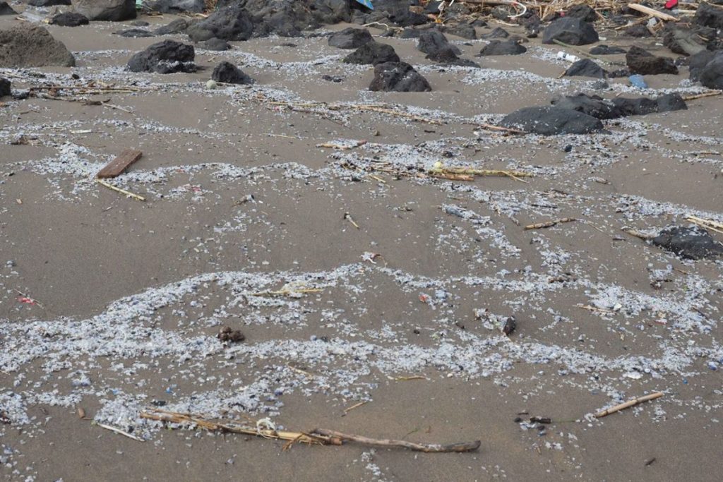 Basura y plásticos en una playa de Tenerife. | DA